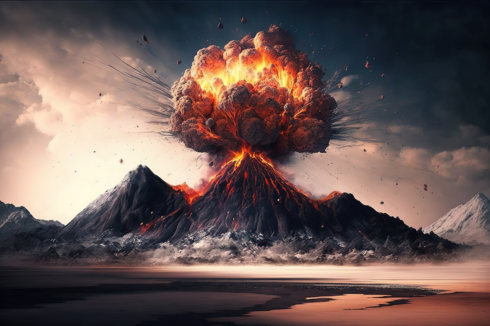 Violente et courte super-éruption ou longue séquence éruptive pour le Toba il y a 74 000 ans ? © losmostachos, Adobe Stock