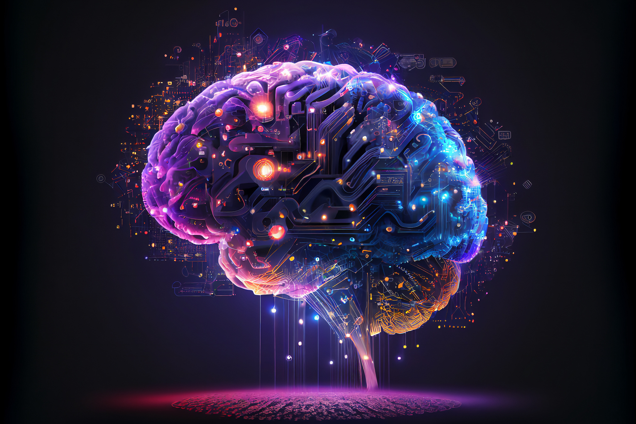 Le cerveau réagit rapidement à la malbouffe. © Tony Baggett, Adobe Stock (image générée avec IA)