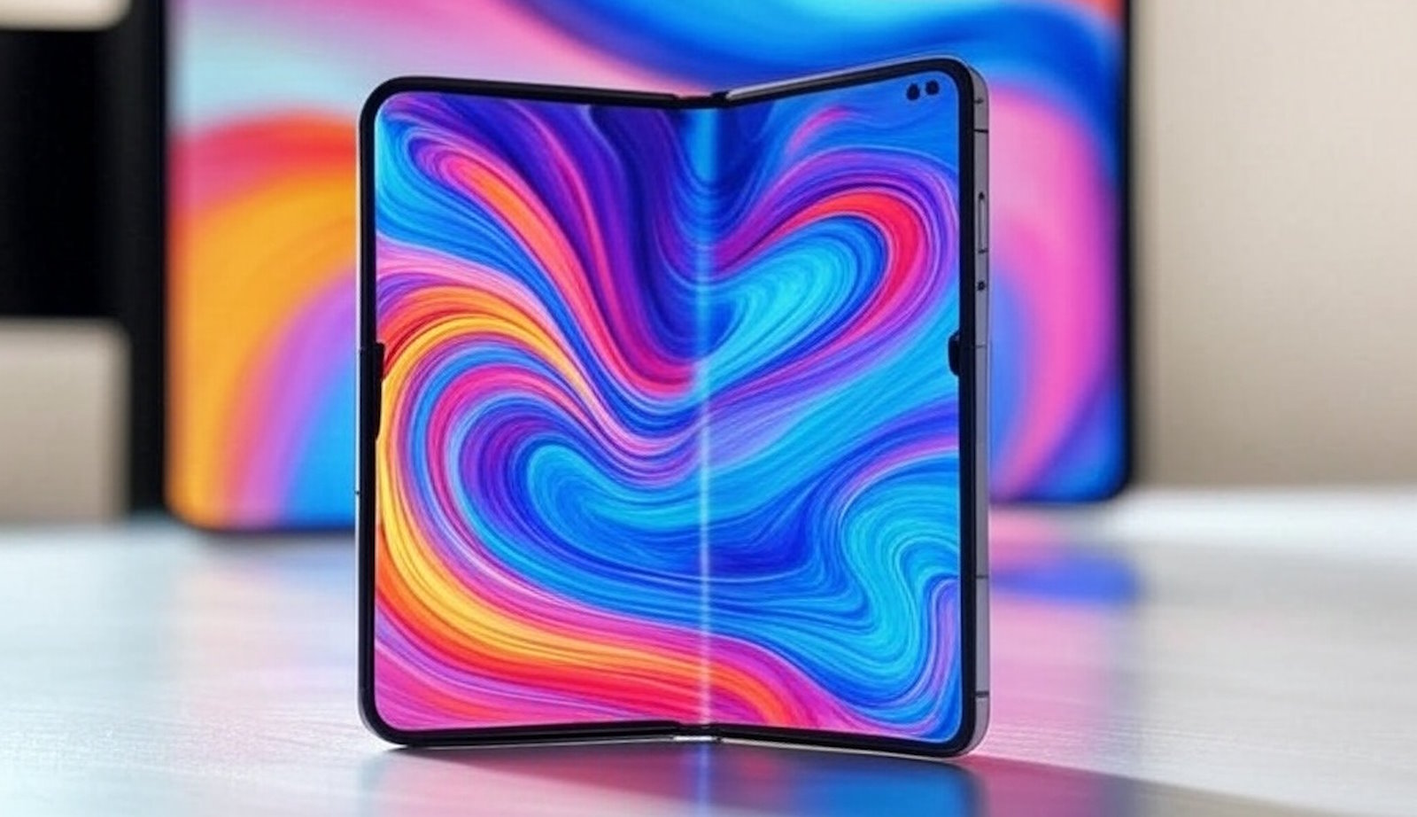 À quoi pourraient ressembler les appareils pliables d’Apple ? © Image générée par Grok