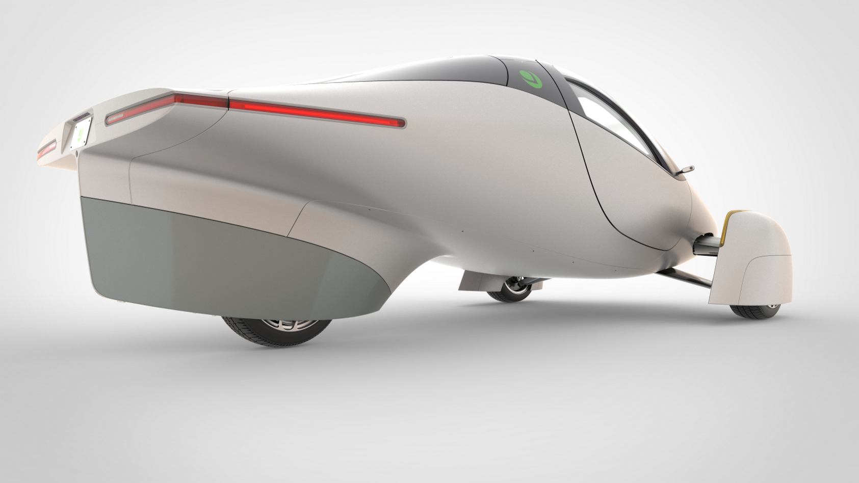 L’Aptera ressemble plus à un vaisseau spatial qu’à une voiture. Et ça lui va bien ! © Aptera Motors