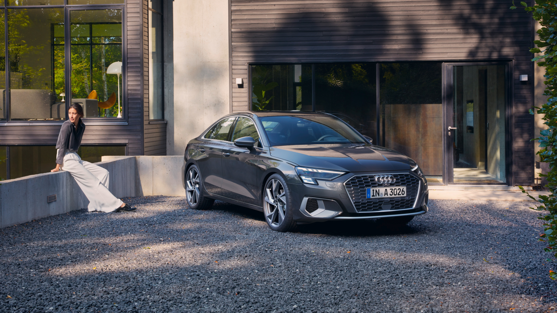 Les berlines électriques ou hybrides sont parfaites pour une conduite en ville, telle la Audi A3 (ici, en photo). © Audi