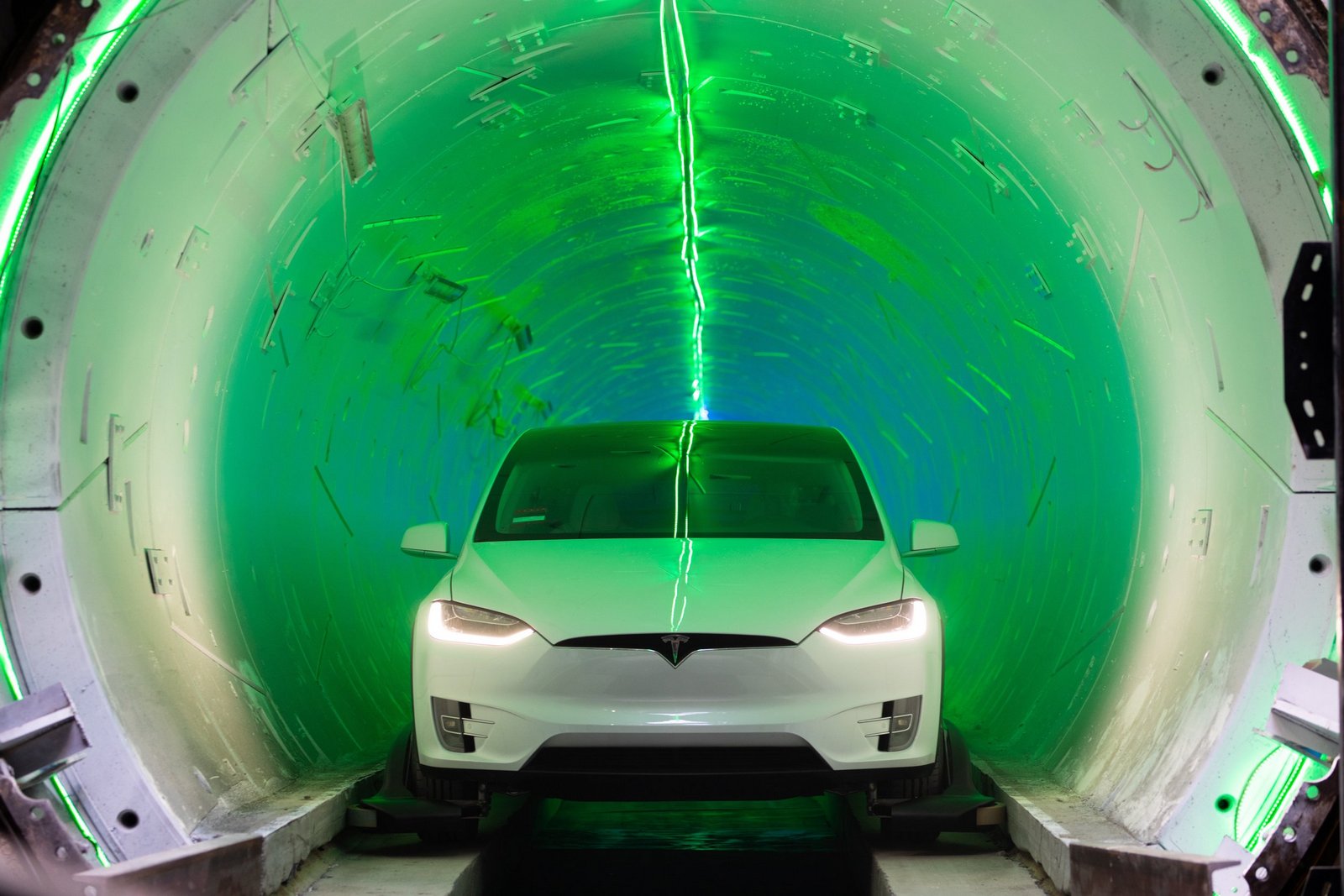 Elon Musk a démontré l’efficacité de ses tunnels urbains. © The Boring Company