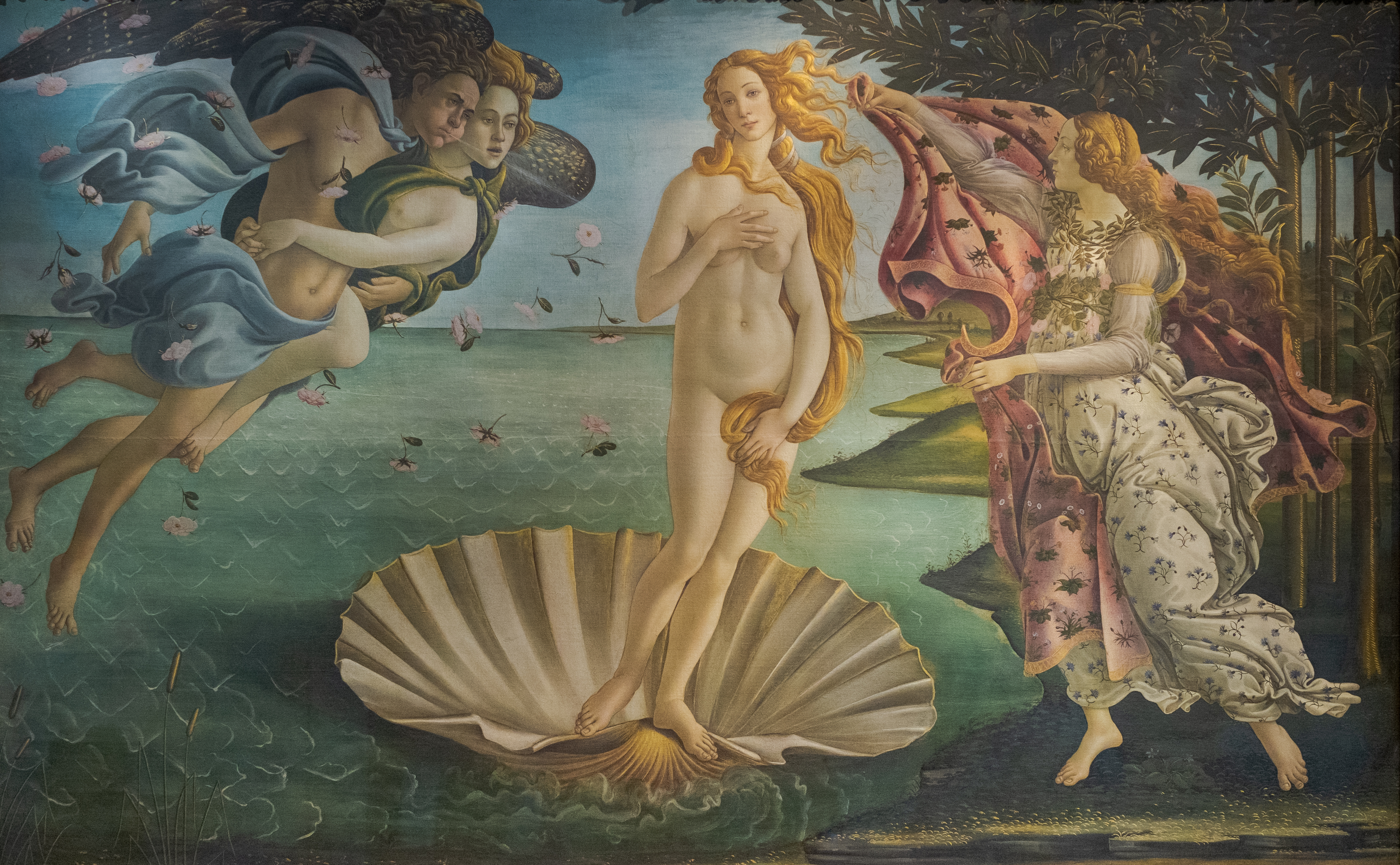 Le peintre Sandro Botticelli qui a réalisé La naissance de Vénus exposée à Florence en Italie, aurait aussi utilisé le jaune d'oeuf dans ses peintures à l'huile. GiorgioMorara, Adobe Stock