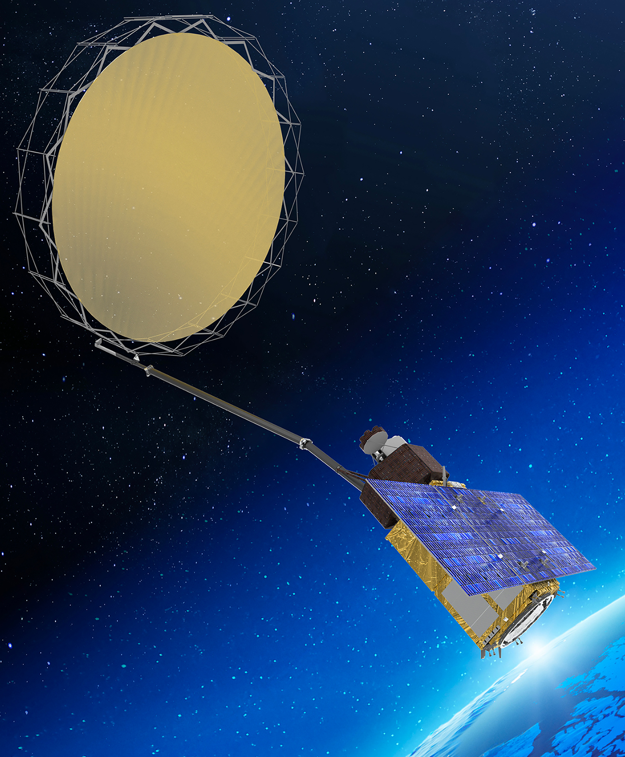 Copernicus Imaging Microwavve Radiometer, futur satellite Sentinel du programme Copernicus. © Thales Alenia Space