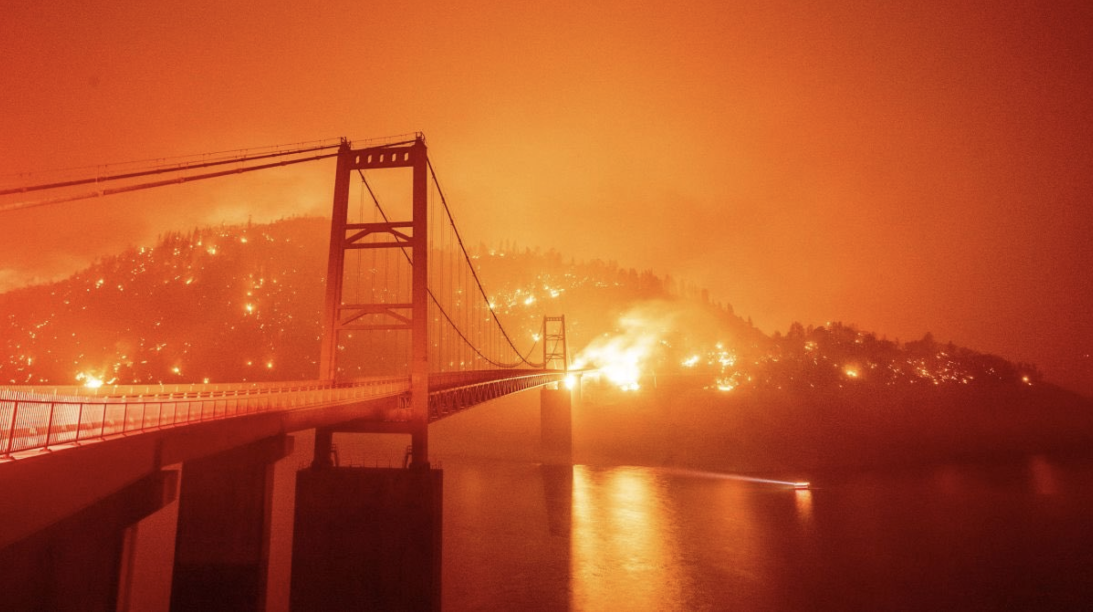 L’ouest des États-Unis est en proie à des feux de forêt qui semblent, ce jeudi 10 septembre 2020, hors de contrôle. © Tommy Mustache, Twitter