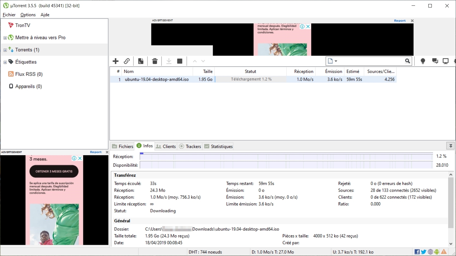 Quels sont les meilleurs logiciels de téléchargement BitTorrent