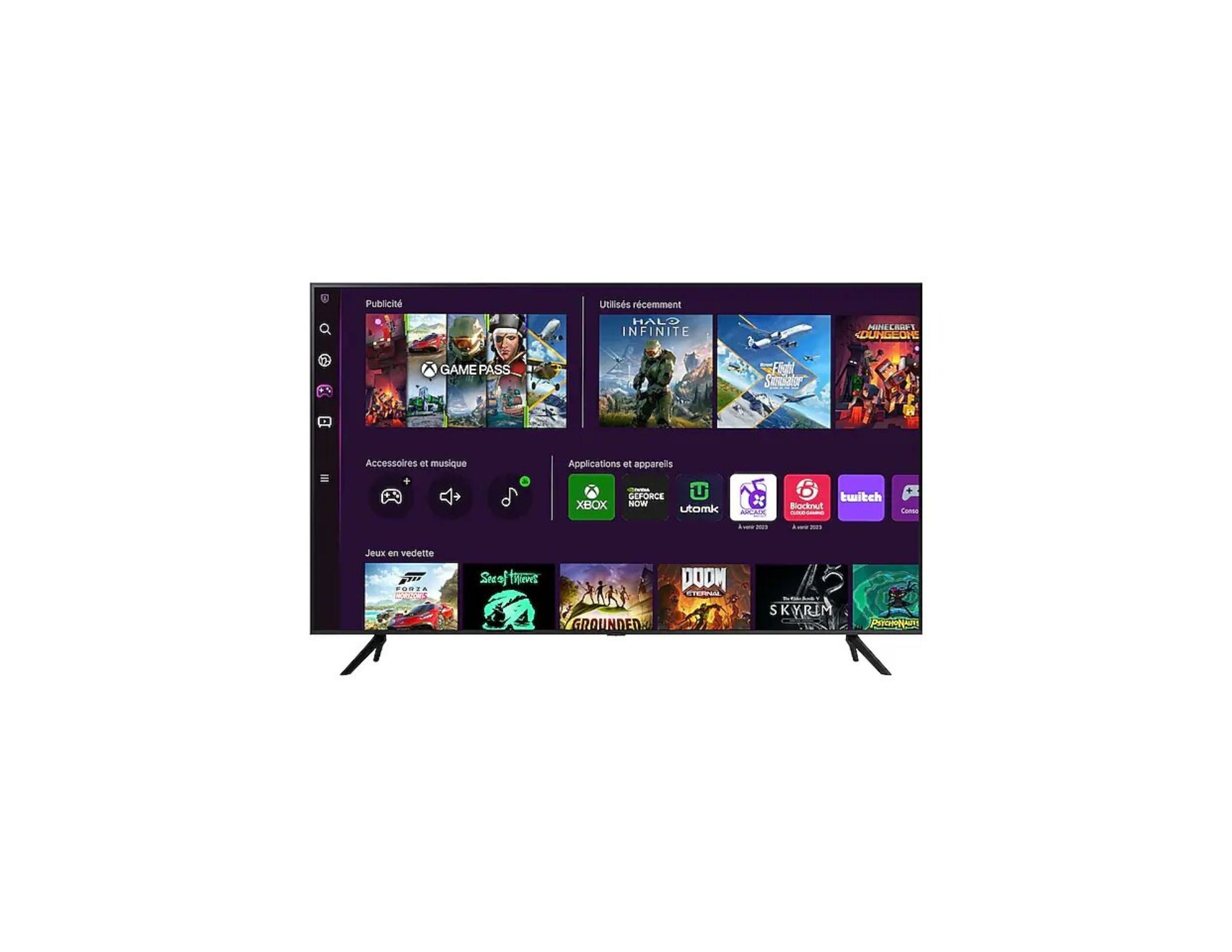 Difficile de trouver une offre moins chère pour une smart TV 4K de 65 pouces - Samsung