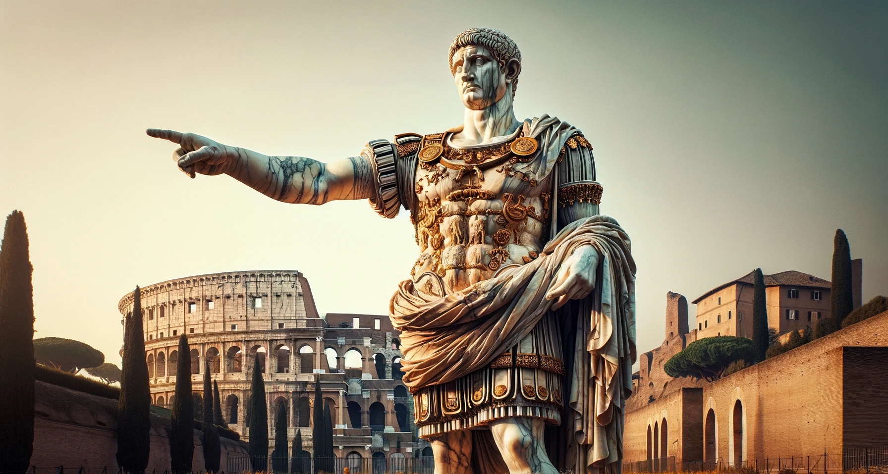 La nouvelle statue colossale de Constantin, inaugurée dans les jardins des Musées Capitolins, se révèle imposante : elle mesure 13 mètres de haut. © Musées Capitolins