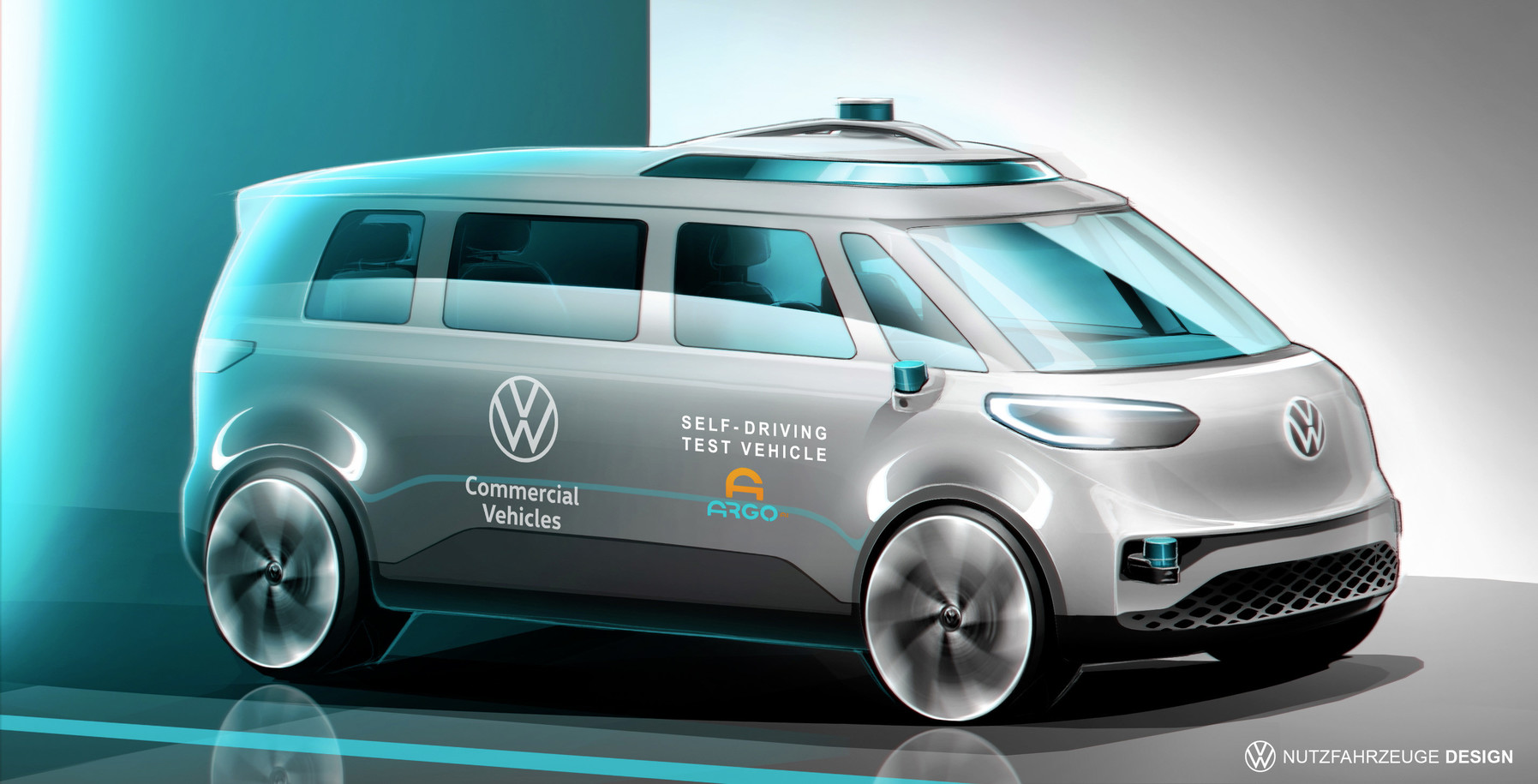 Le combi électrique ID.Buzz sera le premier véhicule autonome de Volkswagen
