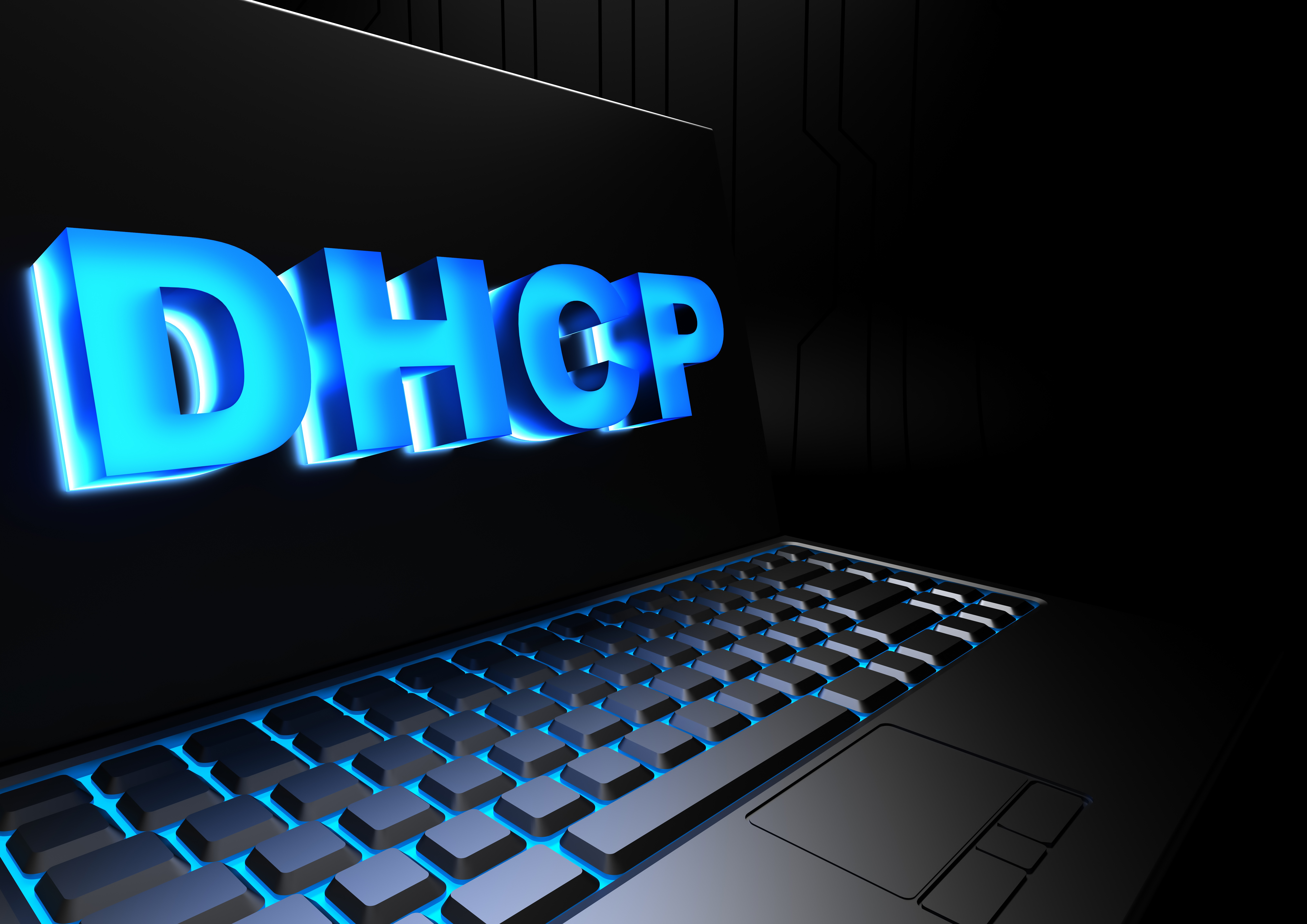 Le DHCP s'occupe de la configuration des paramètres IP des ordinateurs. © Adobe Stock,&nbsp;Сake78 (3D &amp; photo)