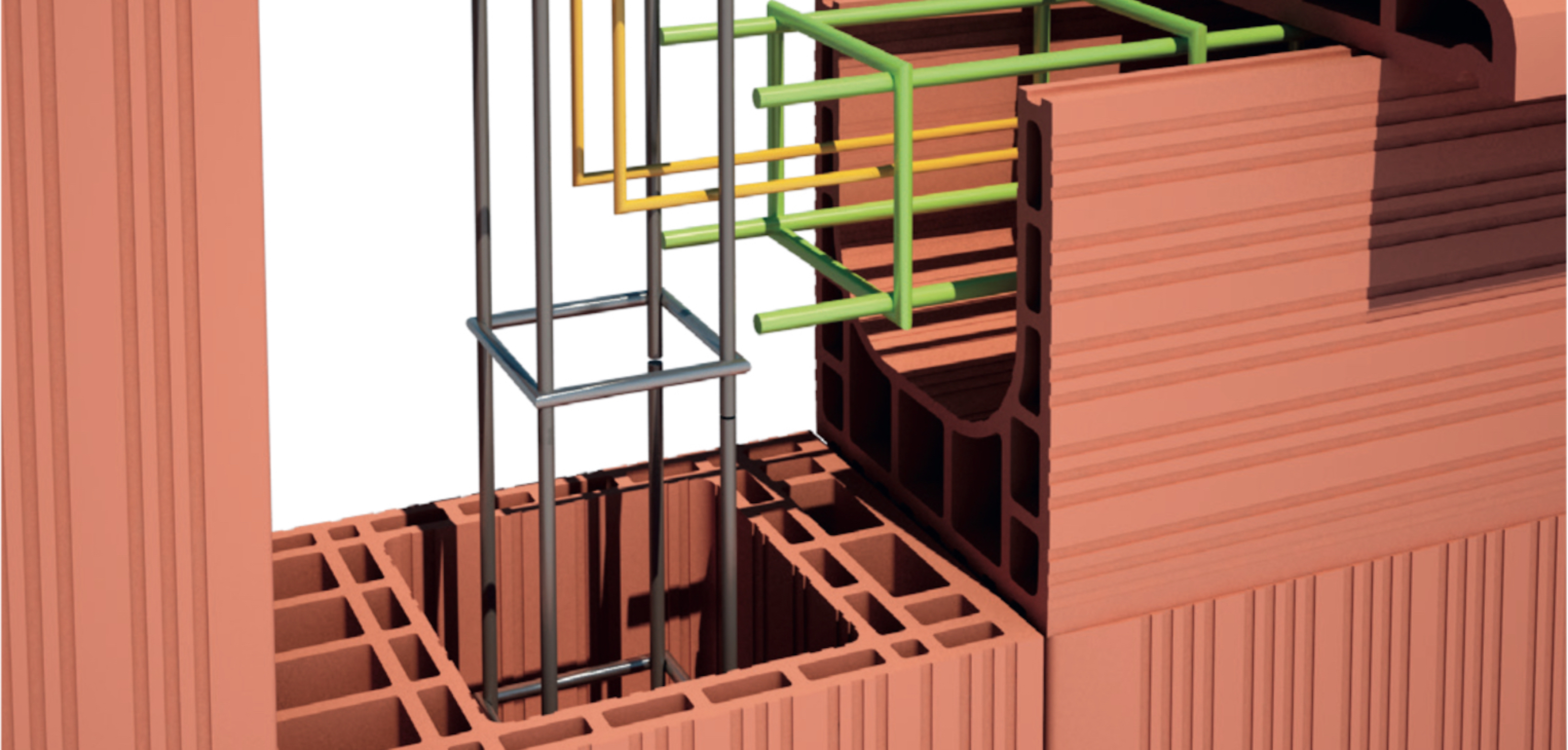 Chaînage. © Terreal Structure