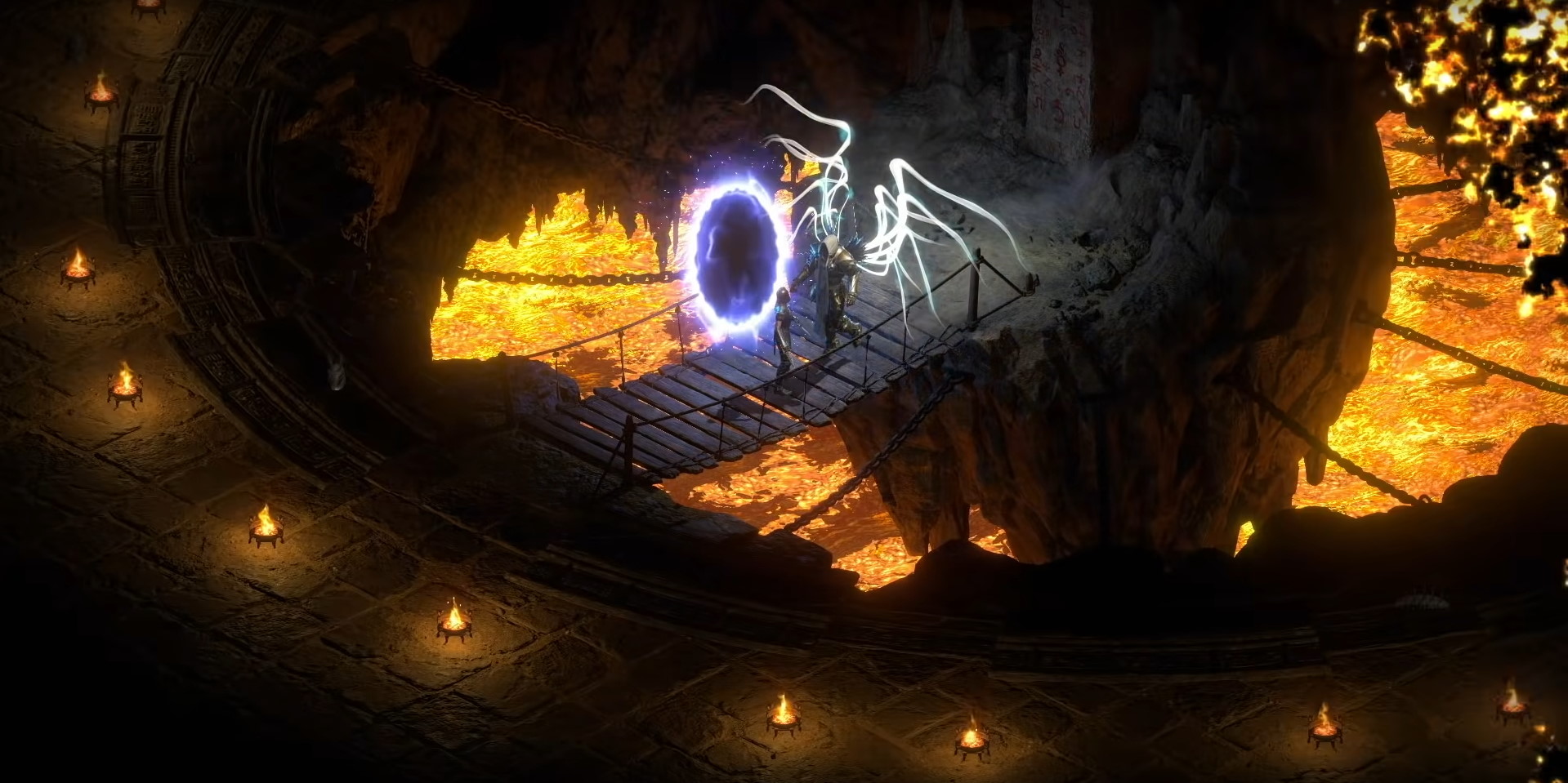 Diablo II: Resurrected est une version remastérisée en 3D de Diablo II. © Blizzard