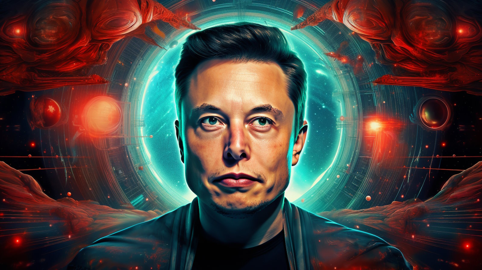 Grok, la nouvelle intelligence artificielle d’Elon Musk s’apelle Grok, est connectée à X. © @revogt, généré par Midjourney