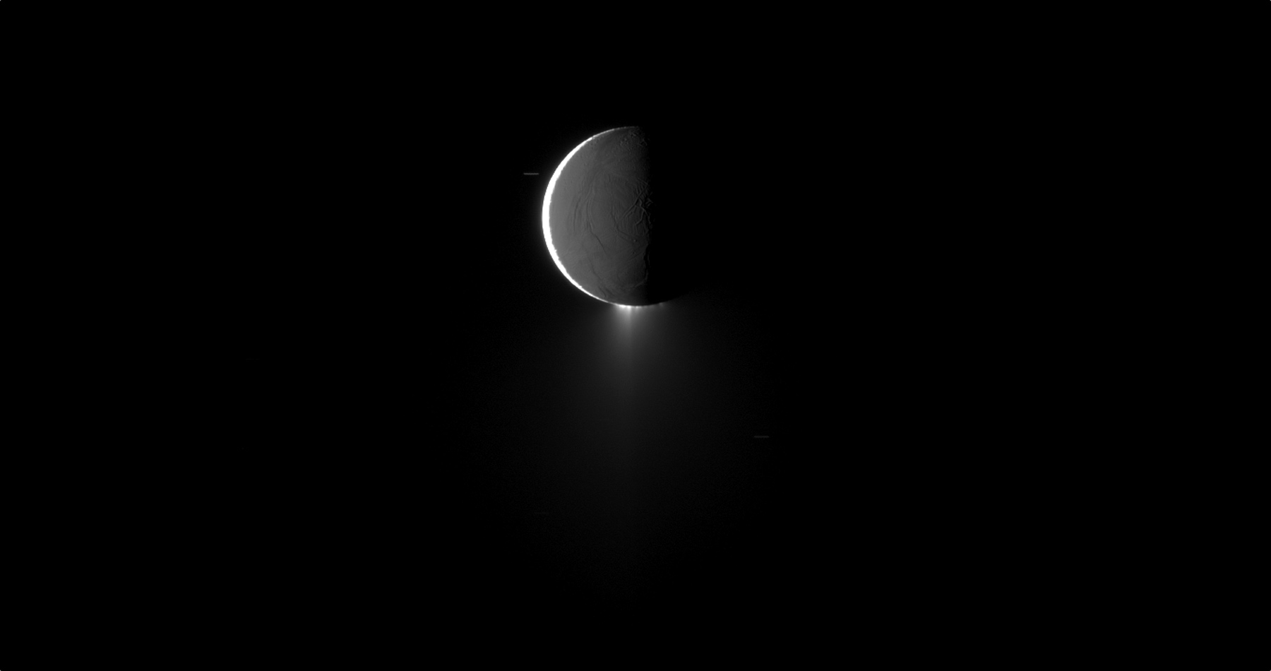 Encelade et ses geysers