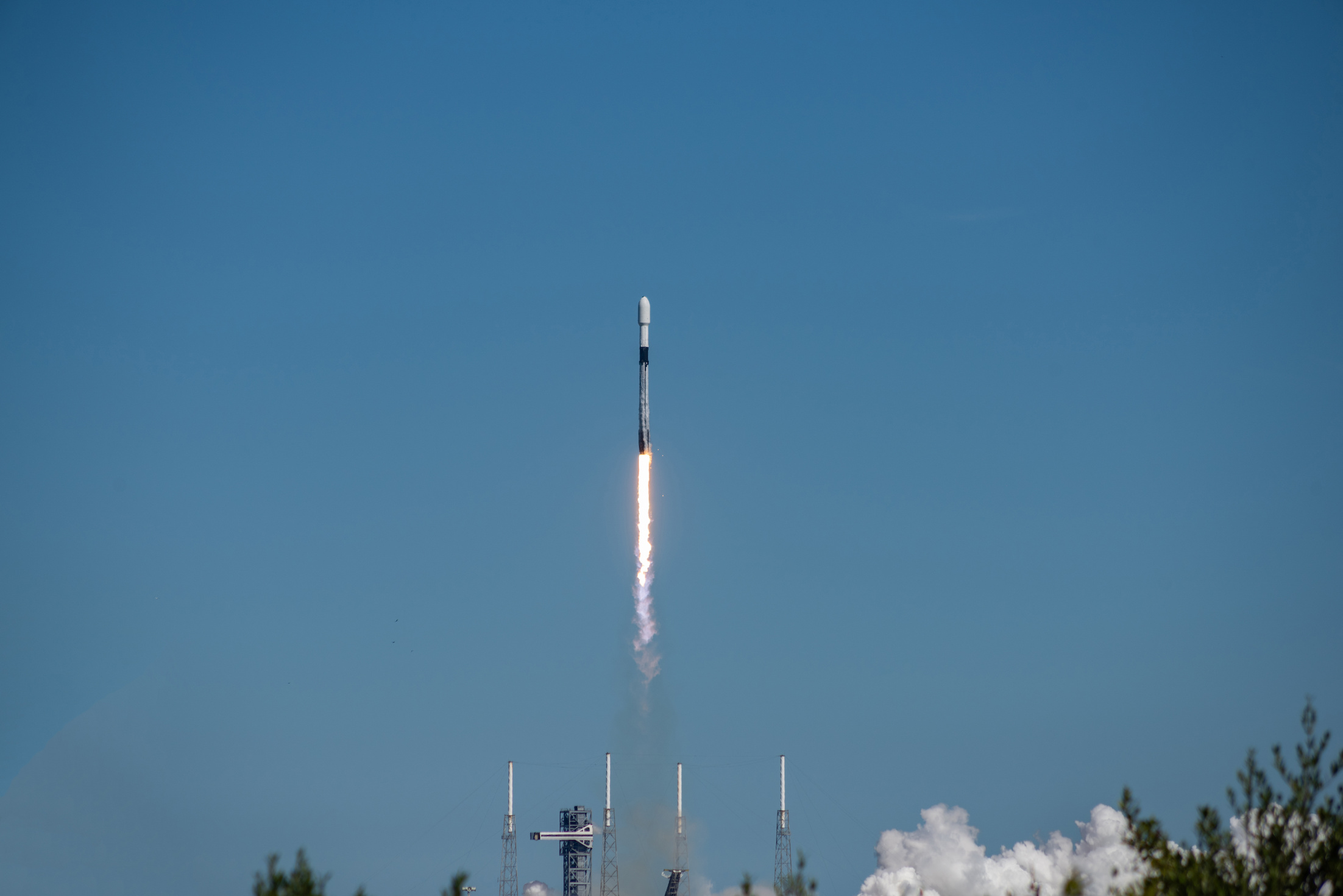 Décollage d'une fusée Falcon 9. © Brandon, Adobe Stock