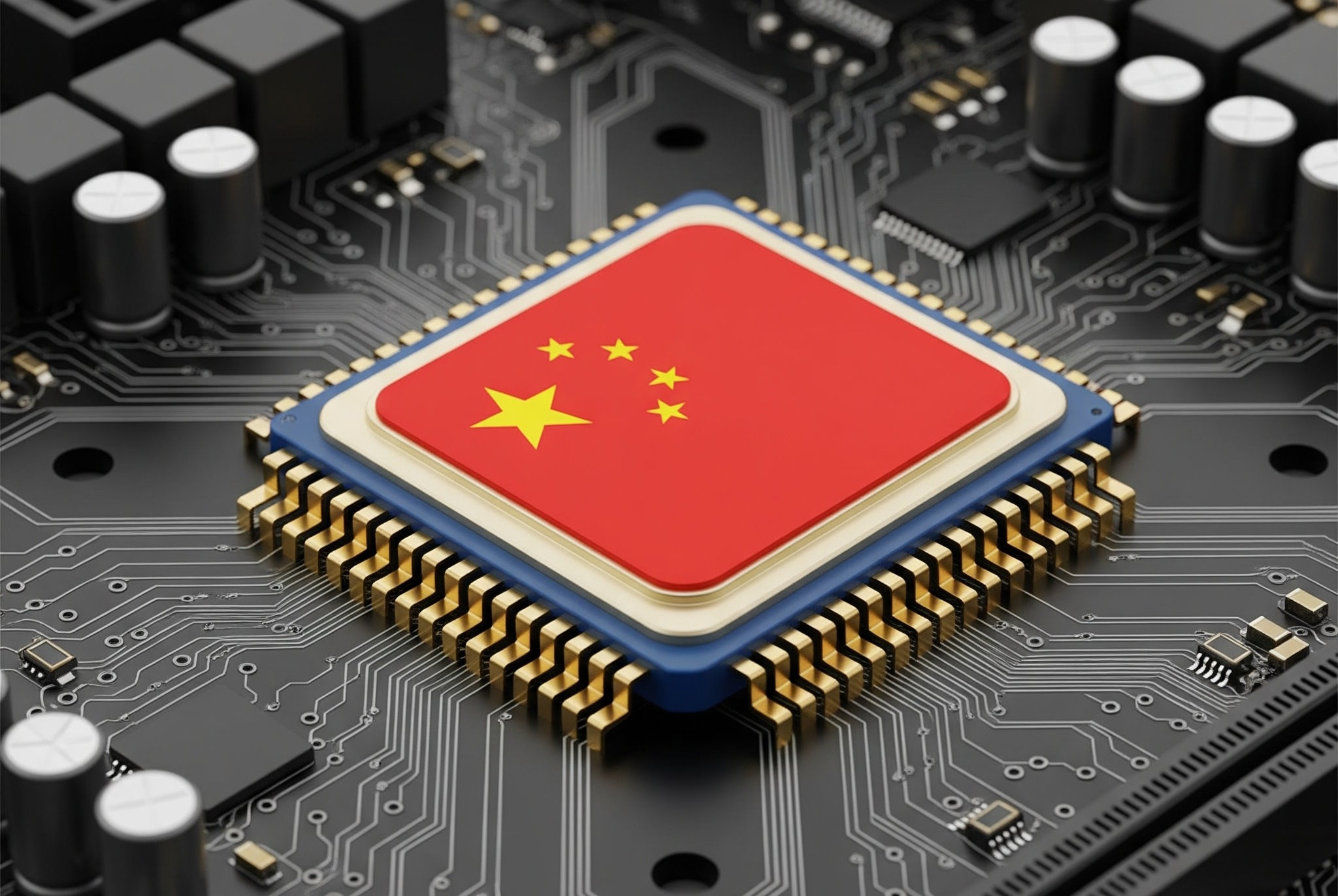 Une entreprise chinoise annonce une carte graphique avec une gravure en 6 nm. © Image générée par Gemini