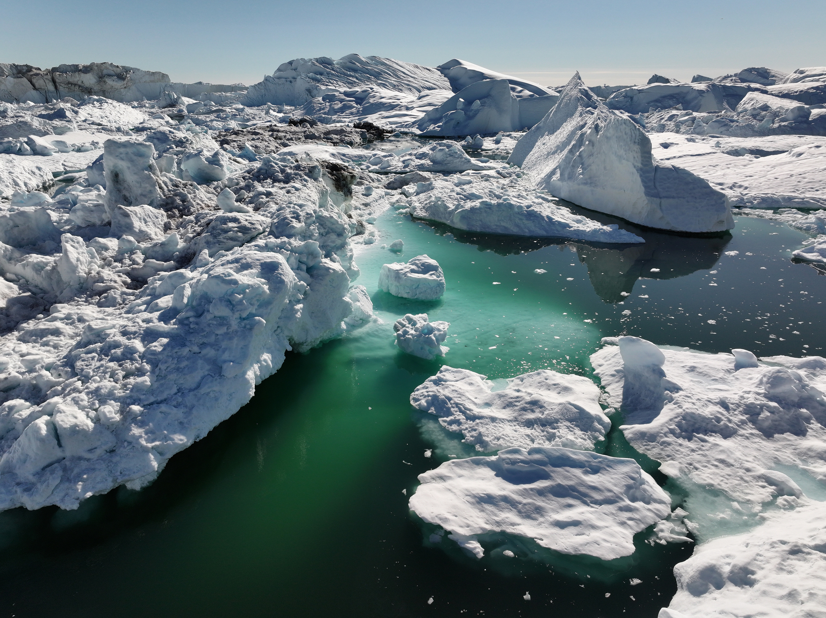 Le Pasterze, plus grand glacier d’Autriche, a perdu plus de la moitié de son volume depuis 1850, et sa langue glaciaire, qui diminue en largeur et en profondeur, a reculé d’au moins 2,6 kilomètres. © Sean Gallup, Getty Images
