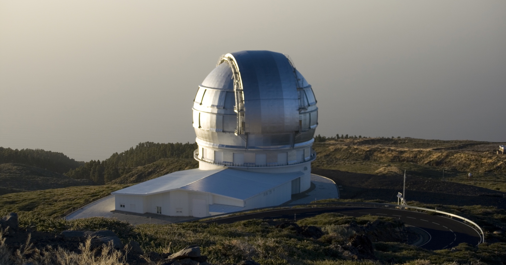 La coupole abritant le Grand télescope des Canaries. © Wikimedia, Creative Commons asa 3.0