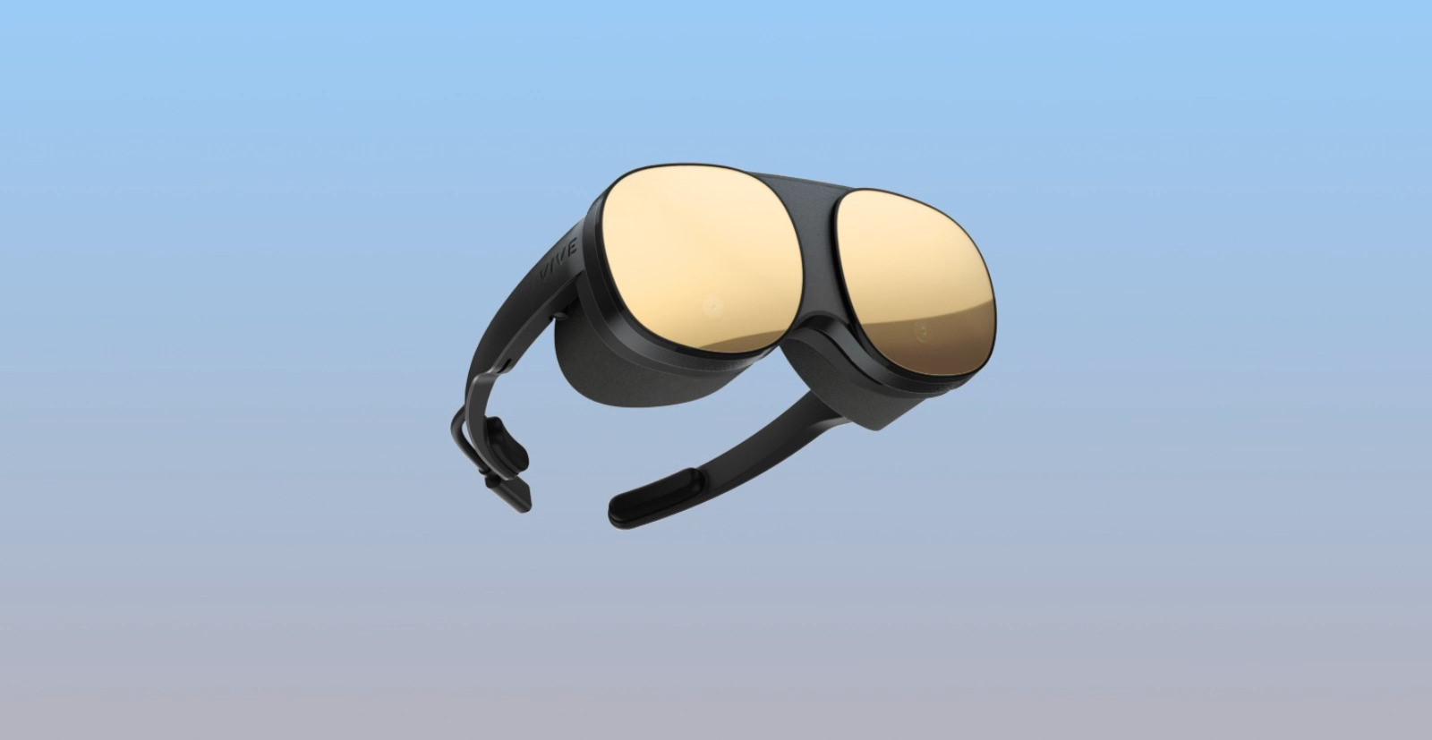 Les nouvelles lunettes immersives Vive Flow de HTC proposent un nouveau format pour les casques de réalité virtuelle. © HTC