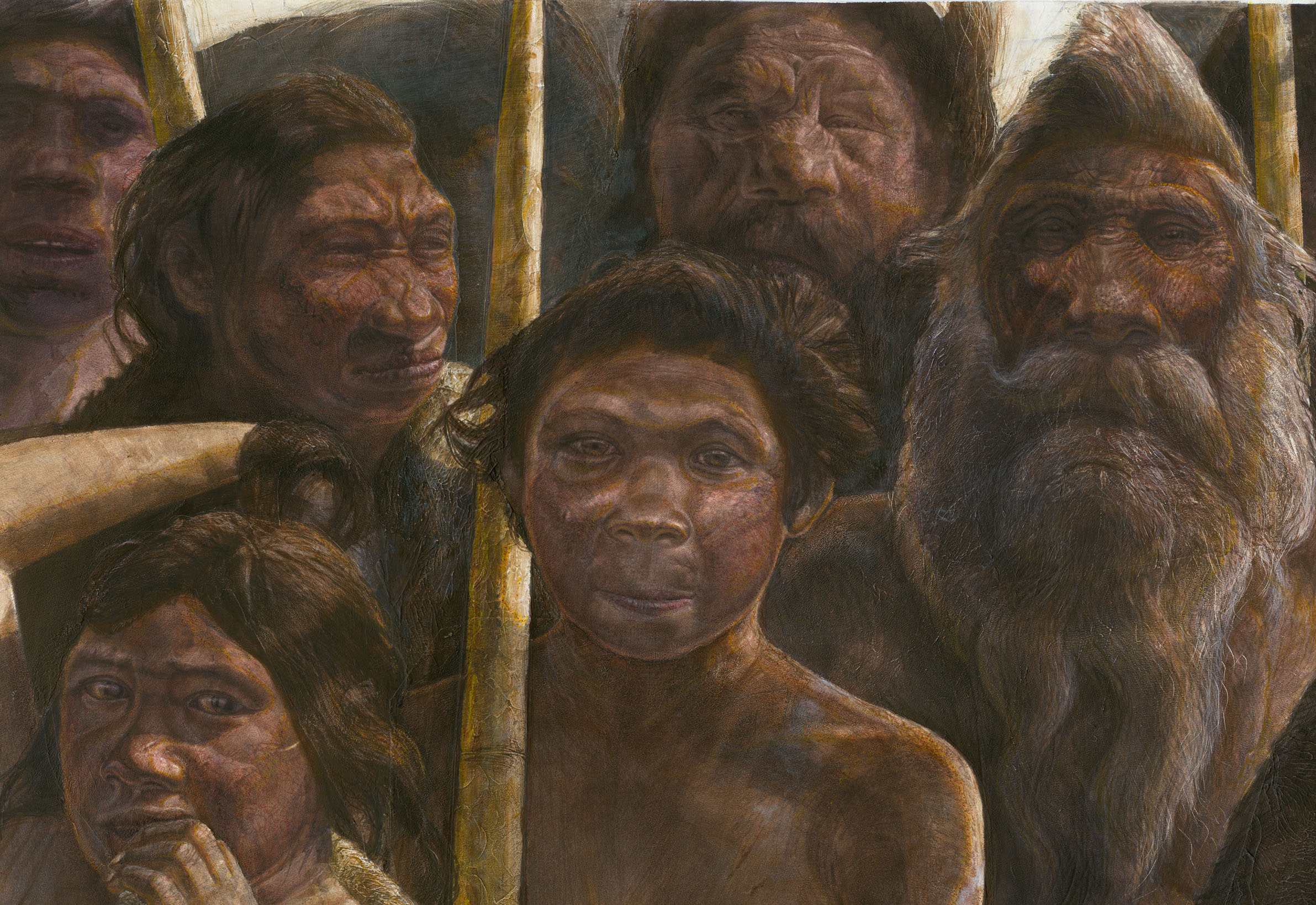 Les 28 Homo heidelbergensis découverts dans la Sima de los huesos (Espagne) ont vécu voilà 300.000 à 400.000 ans, au Pléistocène moyen. De nos jours, la grotte se caractérise par une température constante de 10 °C et par un taux d'humidité proche de la saturation. © Javier Trueba, Madrid Scientific Films
