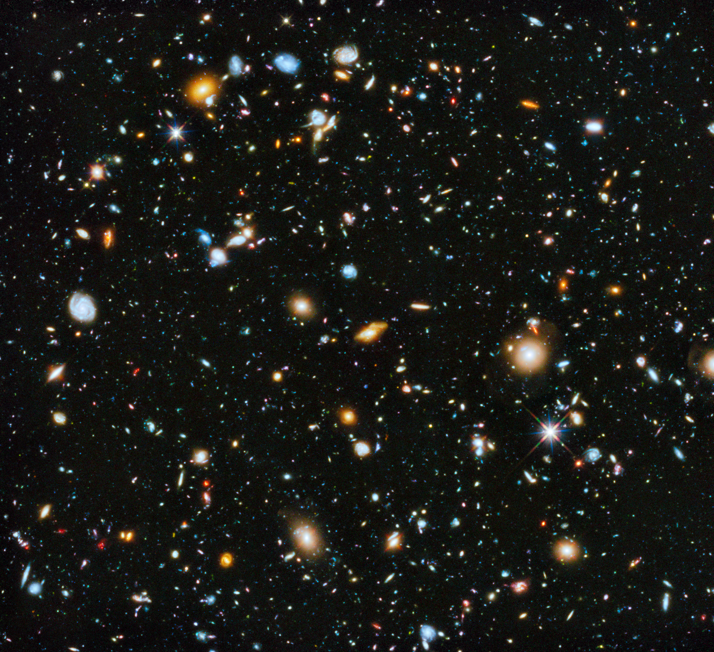 Plus de 10.000 galaxies sur une seule image !