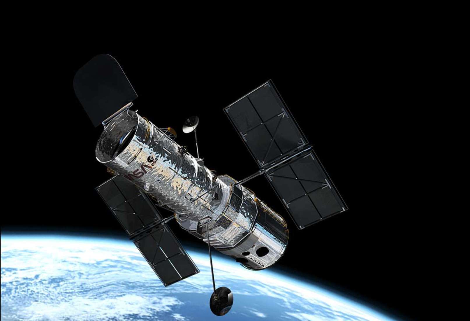 Les observations du télescope spatial Hubble ont permis à des astronomes d'identifier l'emplacement de cinq sursauts radio rapides. © ESA