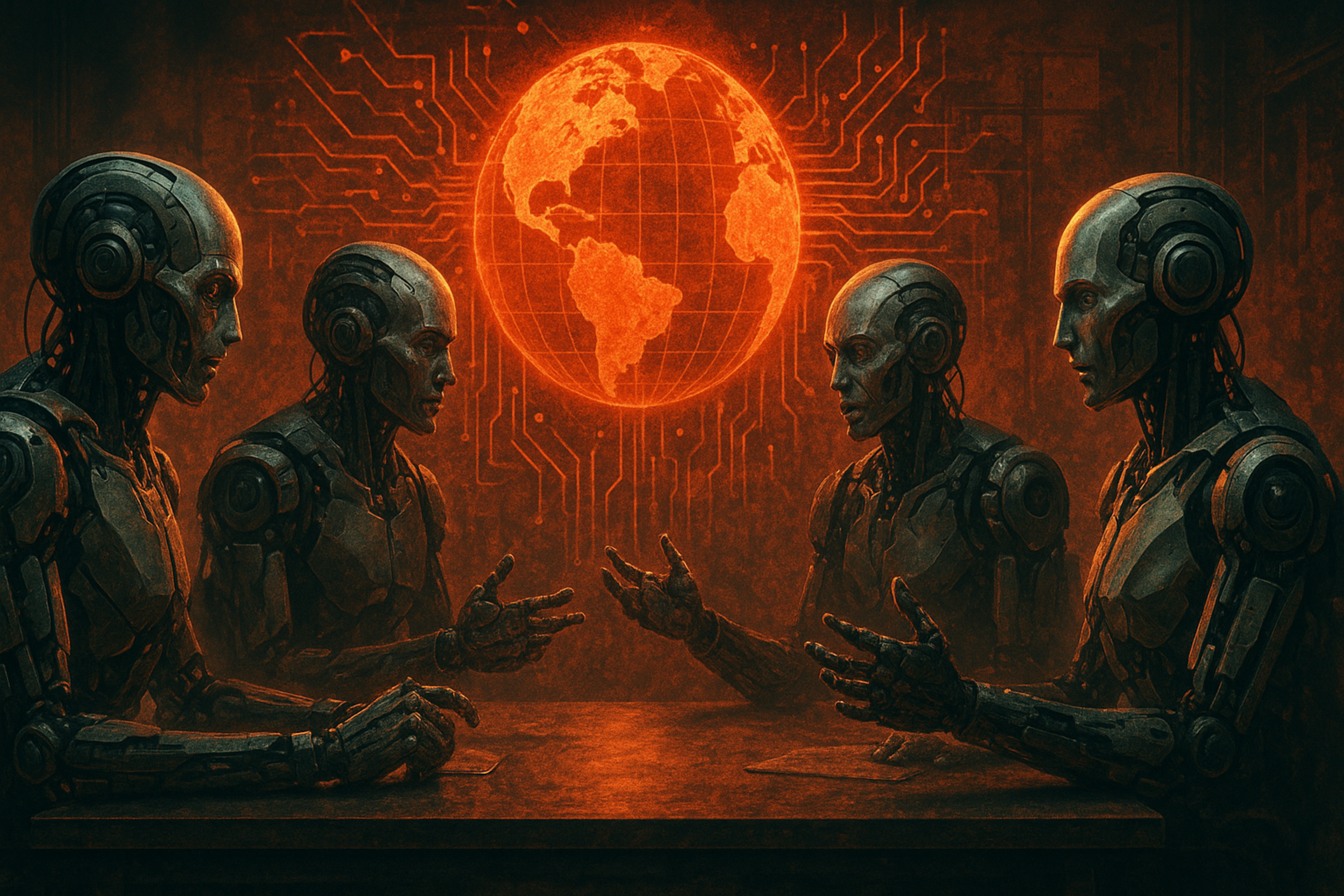 Les LLMs sont des systèmes d'intelligence artificielle spécialisés dans la compréhension et la génération du langage humain, le plus célèbre d'entre eux étant ChatGPT. © AI avec ChatGPT