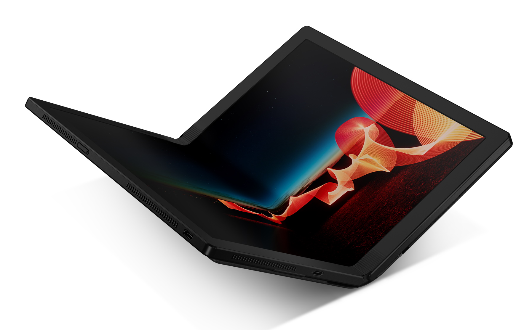 ThinkPad X1 Fold : le premier PC portable à écran pliable signé Lenovo. © Lenovo