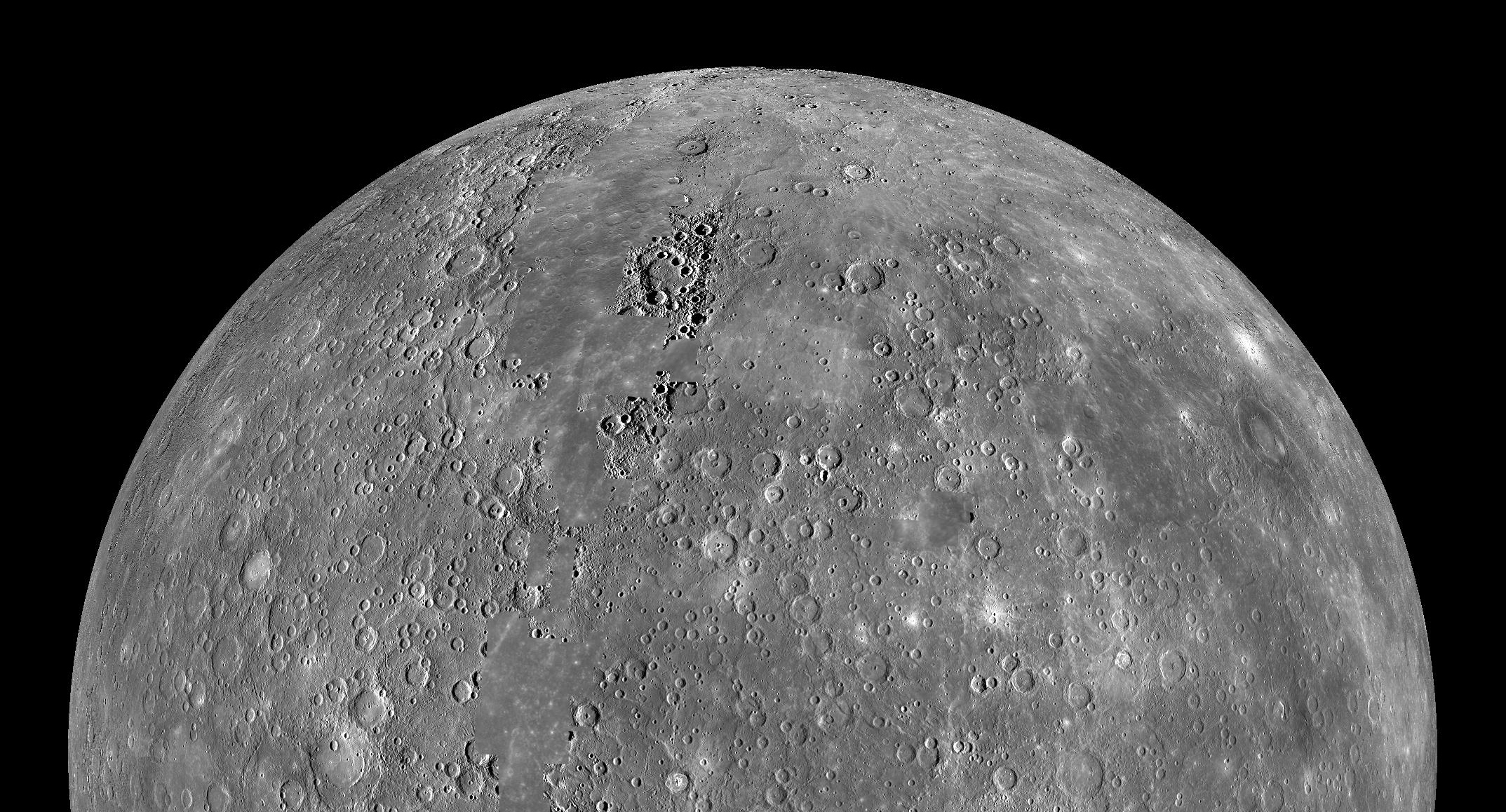 La planète Mercure a-t-elle toujours une activité tectonique ? © Nasa, image composite