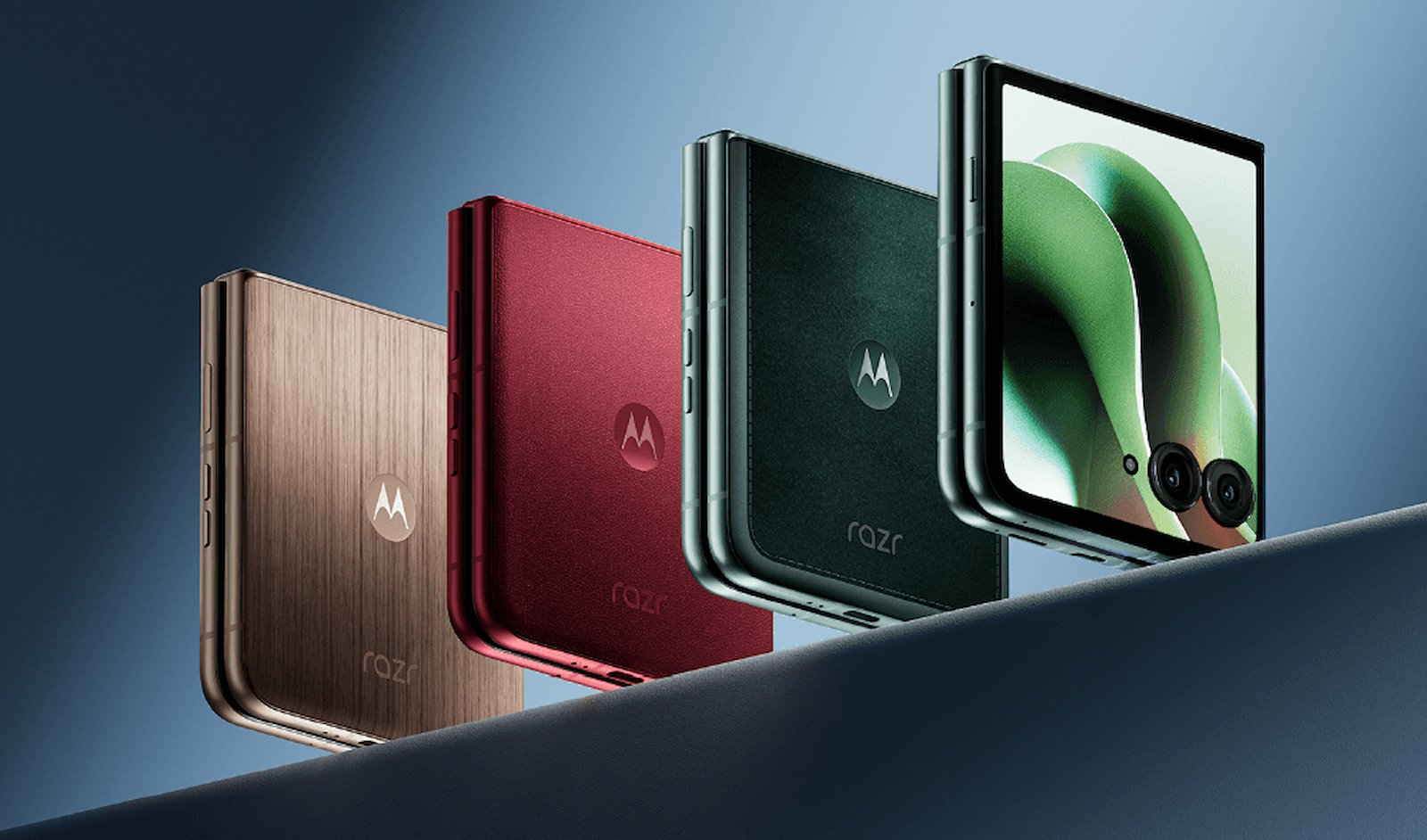 Une image du Motorola Razr 60 Ultra qui a fuité. © Evan Blass