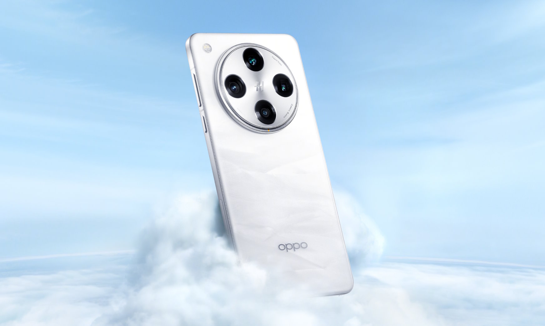 Le Find X8 Pro en version « blanc perle ». © Oppo