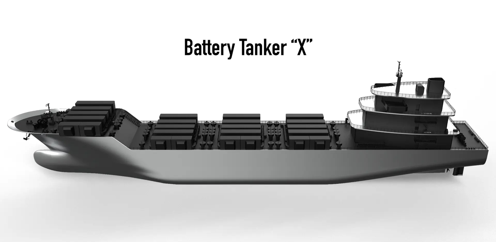 Le bateau verra le jour dès 2025, sous la forme d’un démonstrateur. © PowerX