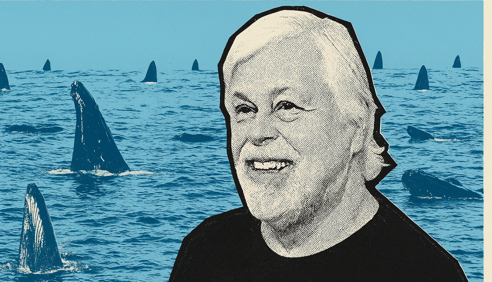 L’emblématique fondateur de Sea Shepherd a pris la parole lors d’une table ronde le 10 juin à l'occasion de l'évènement. © XD avec ChatGPT, photomontage