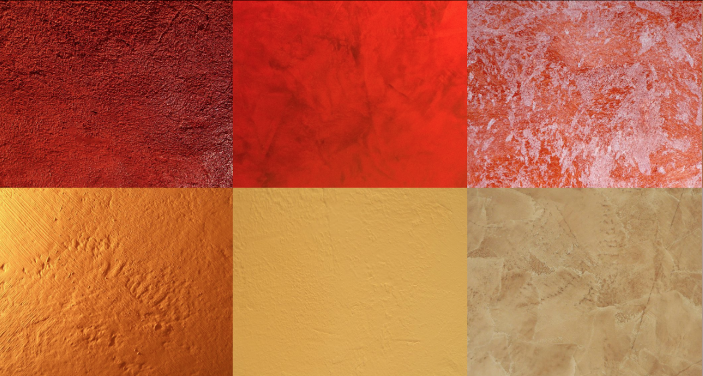 La chaux constitue le matériau de base des enduits et de couleurs pour les fresques. © Le pigment Rouge