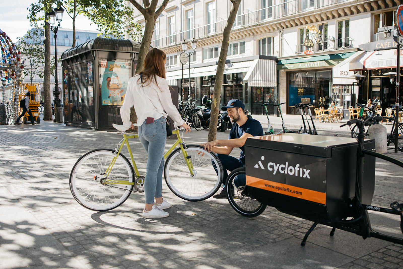 25 % des Français pratiquent le vélo une fois par semaine selon une enquête réalisée en 2023. © Cyclofix