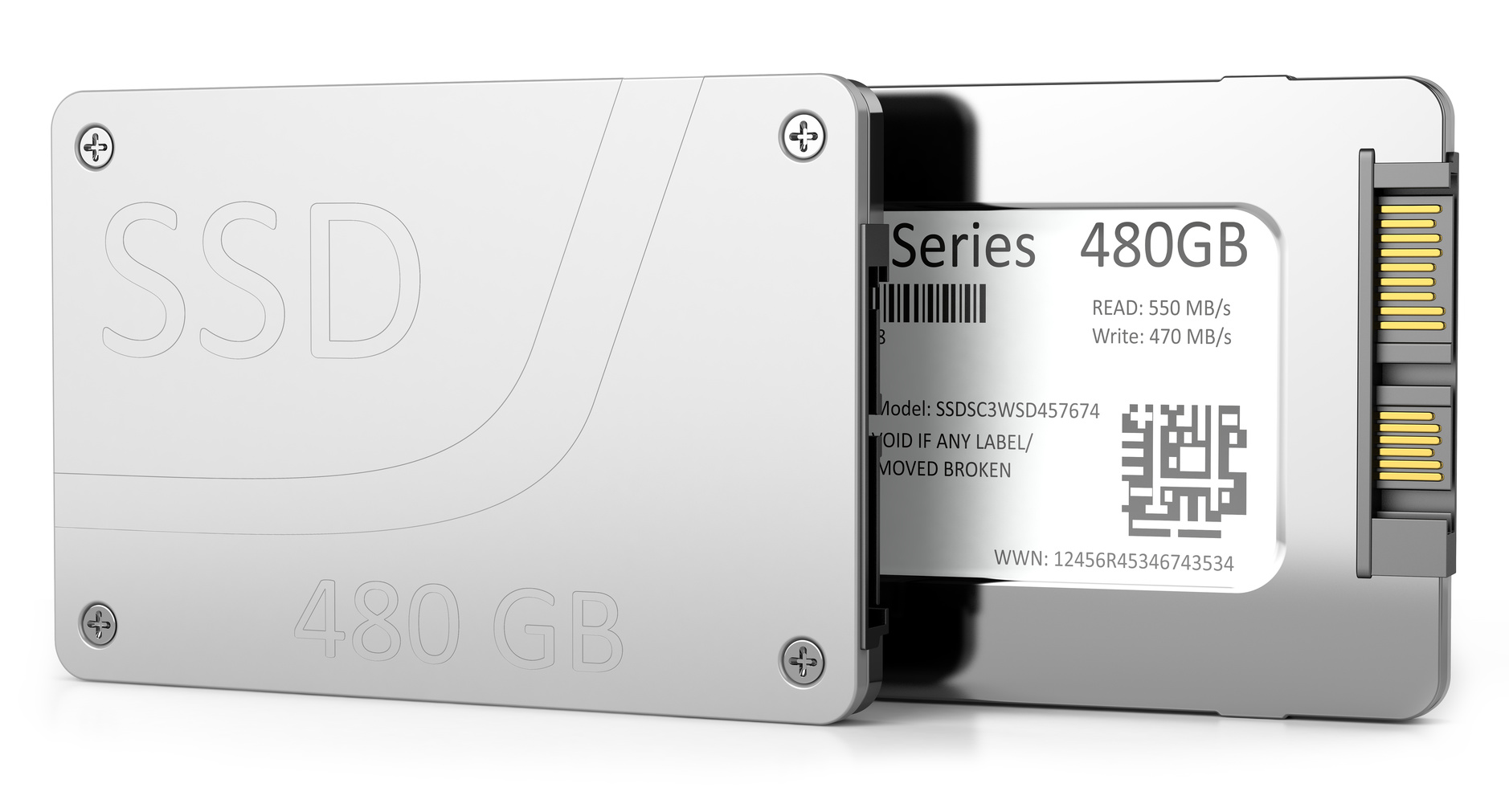 Le SSD offre des performances plus élevées qu’un disque dur tout en consommant moins d’énergie. Sa durée de vie est toutefois plus réduite. © P.S, fotolia