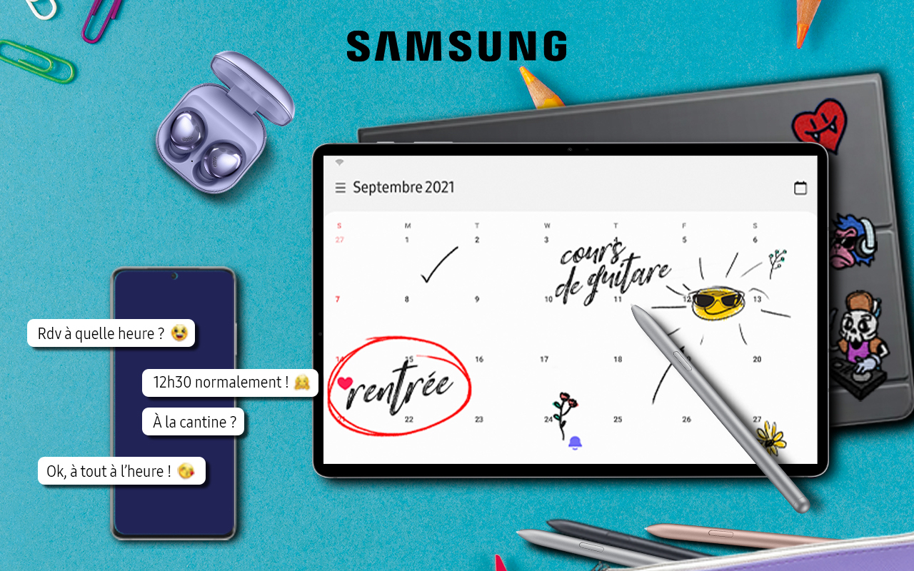 La tablette Samsung Galaxy Tab A 10 pouces en promo pour la rentrée !