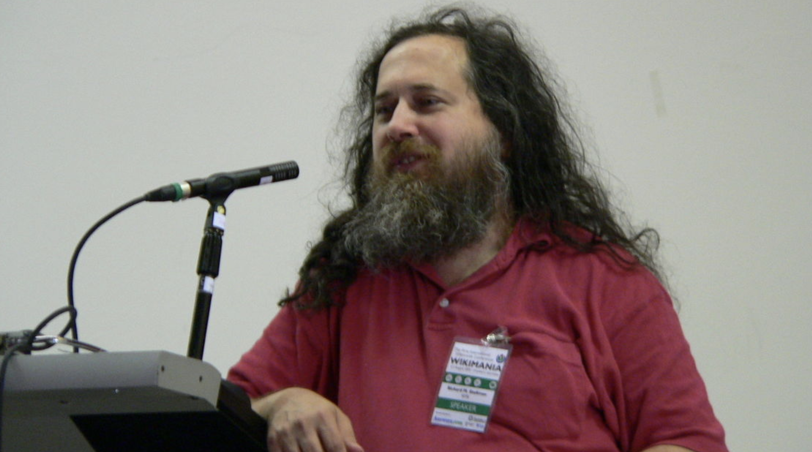 Richard Stallman, président de la Free software Foundation © WIkimedia