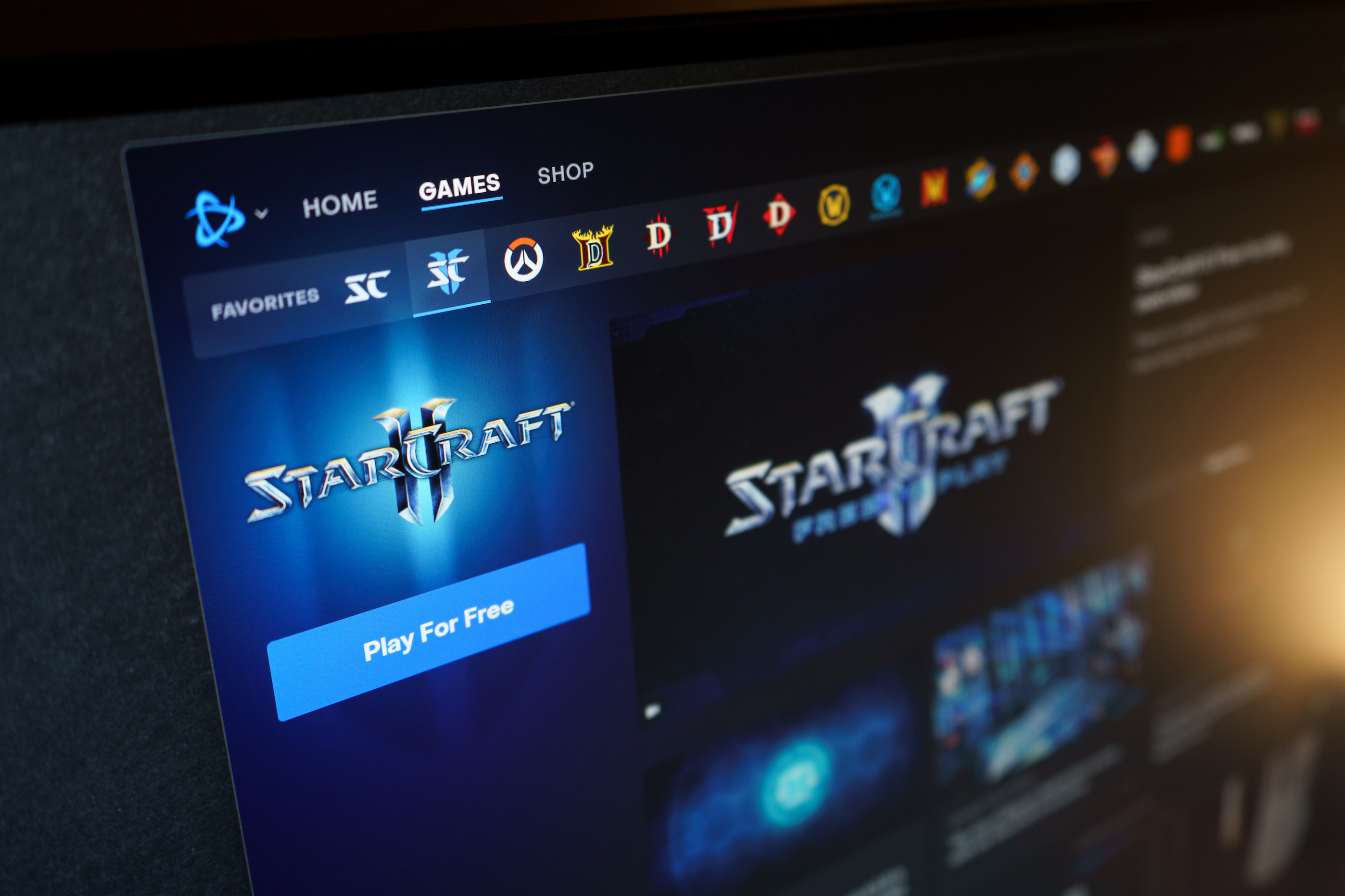 Starcraft, un jeu de stratégie se déroulant dans un univers de science-fiction. © Stas_malyarevsky, Adobe Stock