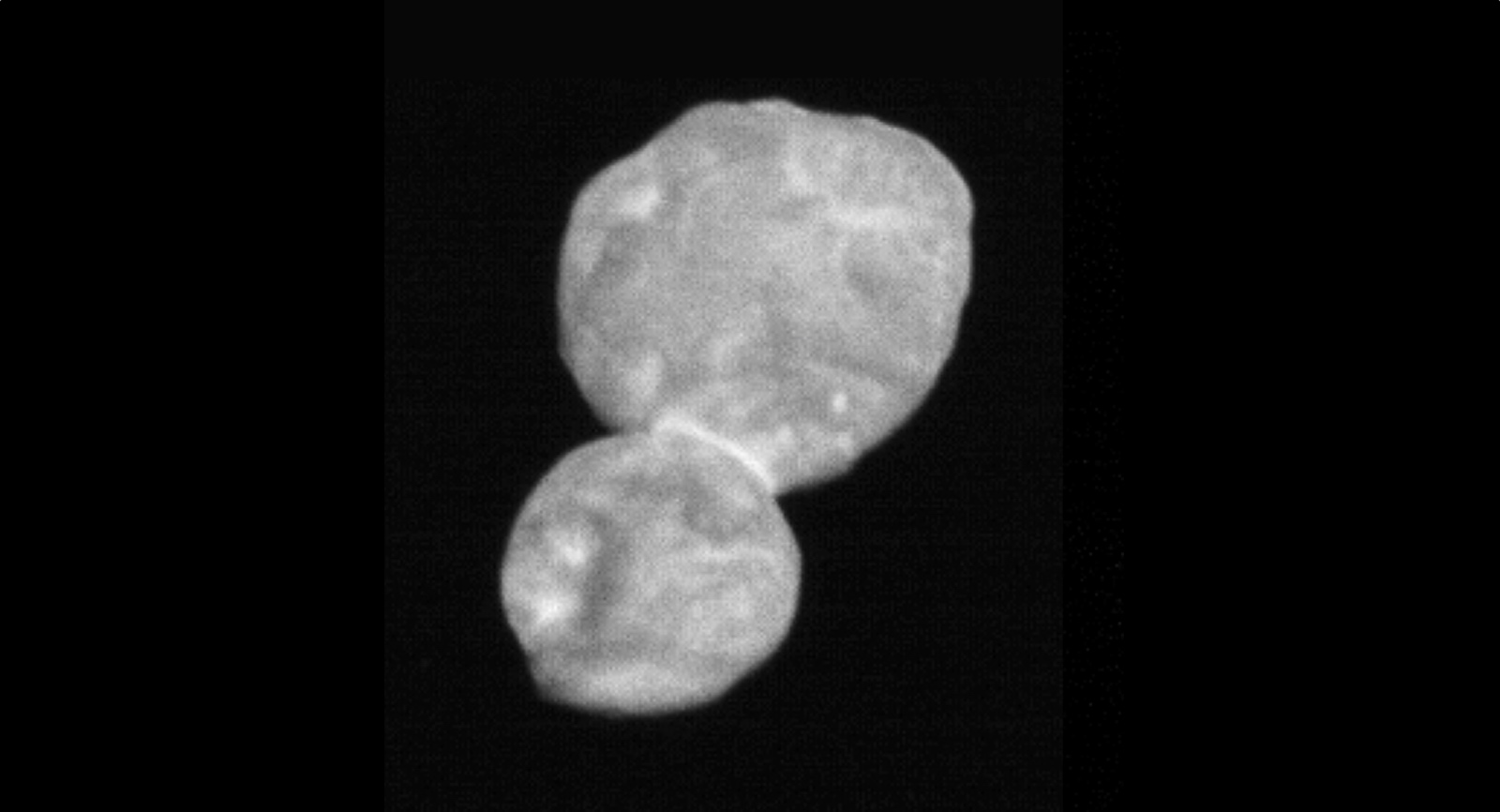 La sonde de la Nasa New Horizons a survolé l'astéroïde Ultima Thulé le 1er jannvier 2019. © Nasa, SwRI, JHUAPL 