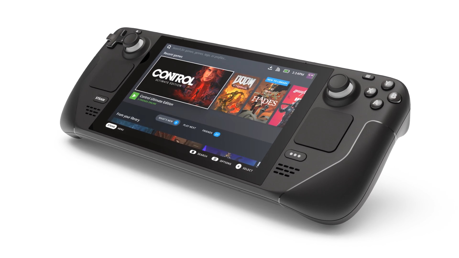 La nouvelle portable de Valve arrive sur un bout du marché dominé par la Nintendo Switch © Valve