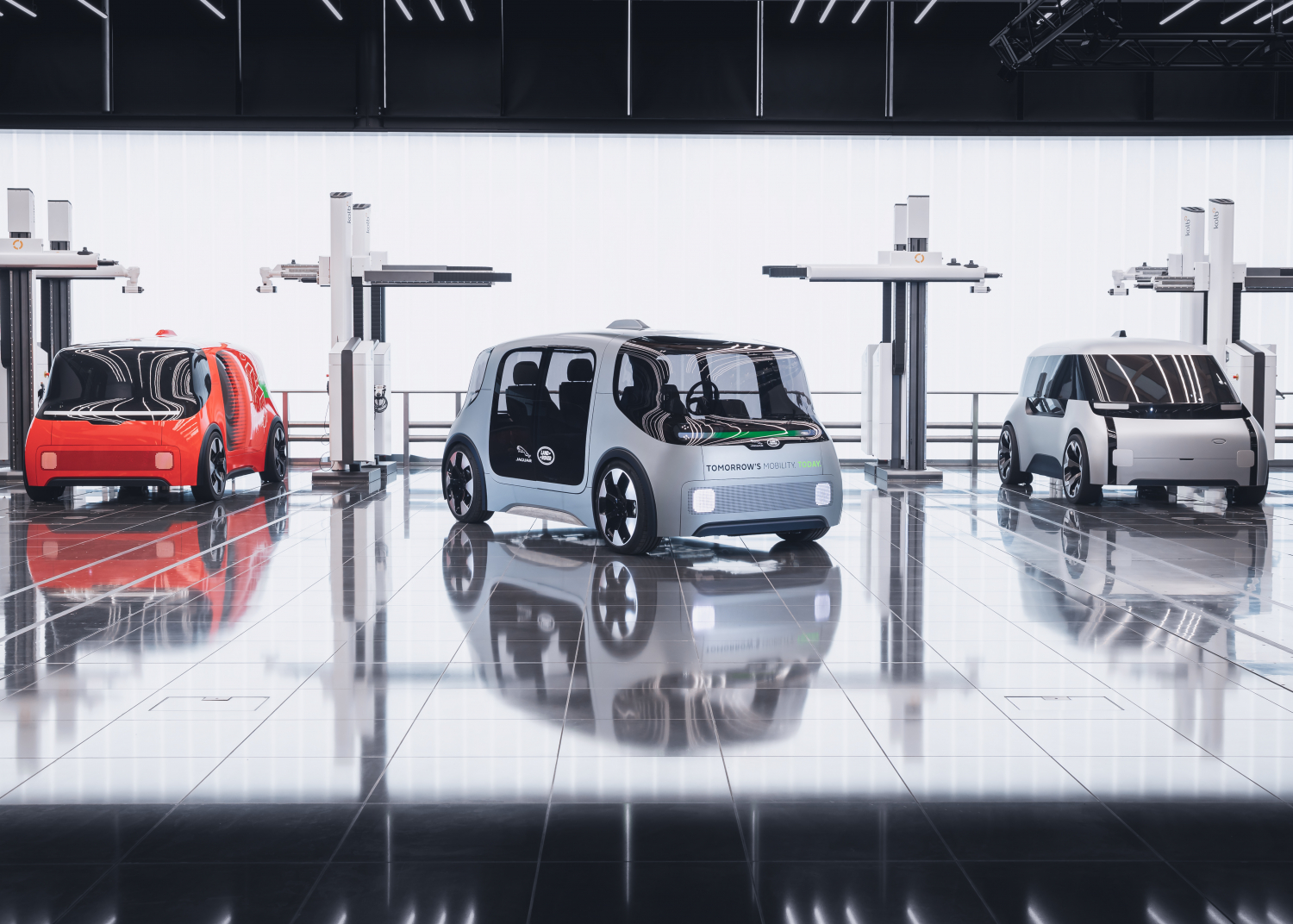 La navette autonome Vector pourra transporter aussi bien des passagers que des marchandises. © Jaguar Land Rover