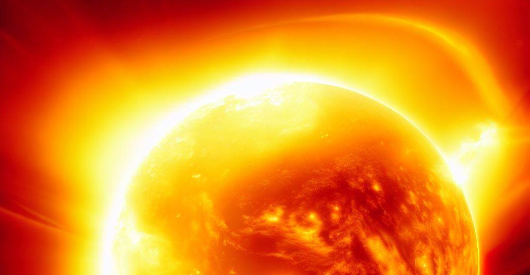 En ce moment, notre Soleil bouillonne d’activité. Mais il ne devrait atteindre son maximum que d’ici plus d’un an, prévoient les chercheurs. Image générée par une IA. © X. Demeersman, Bing Image Creator