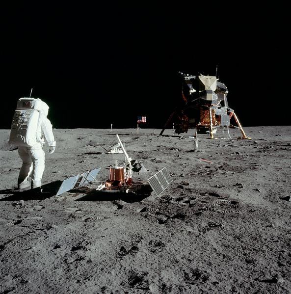 La mission Apollo 11 sur la Lune - Crédits NASA
