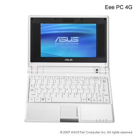 Asus EeePC : un modèle réduit d’ordinateur pour 300 euros