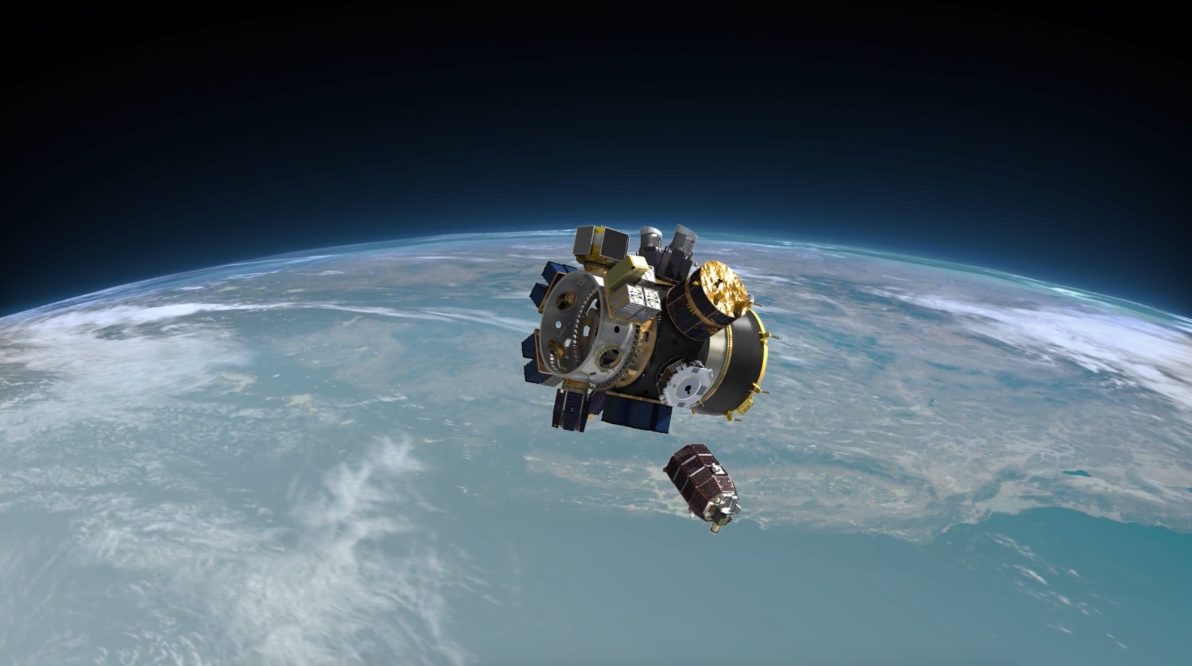 Spaceflight a mis en orbite 64 microsatellites et CubeSats ce 3 décembre 2018. © Spaceflight