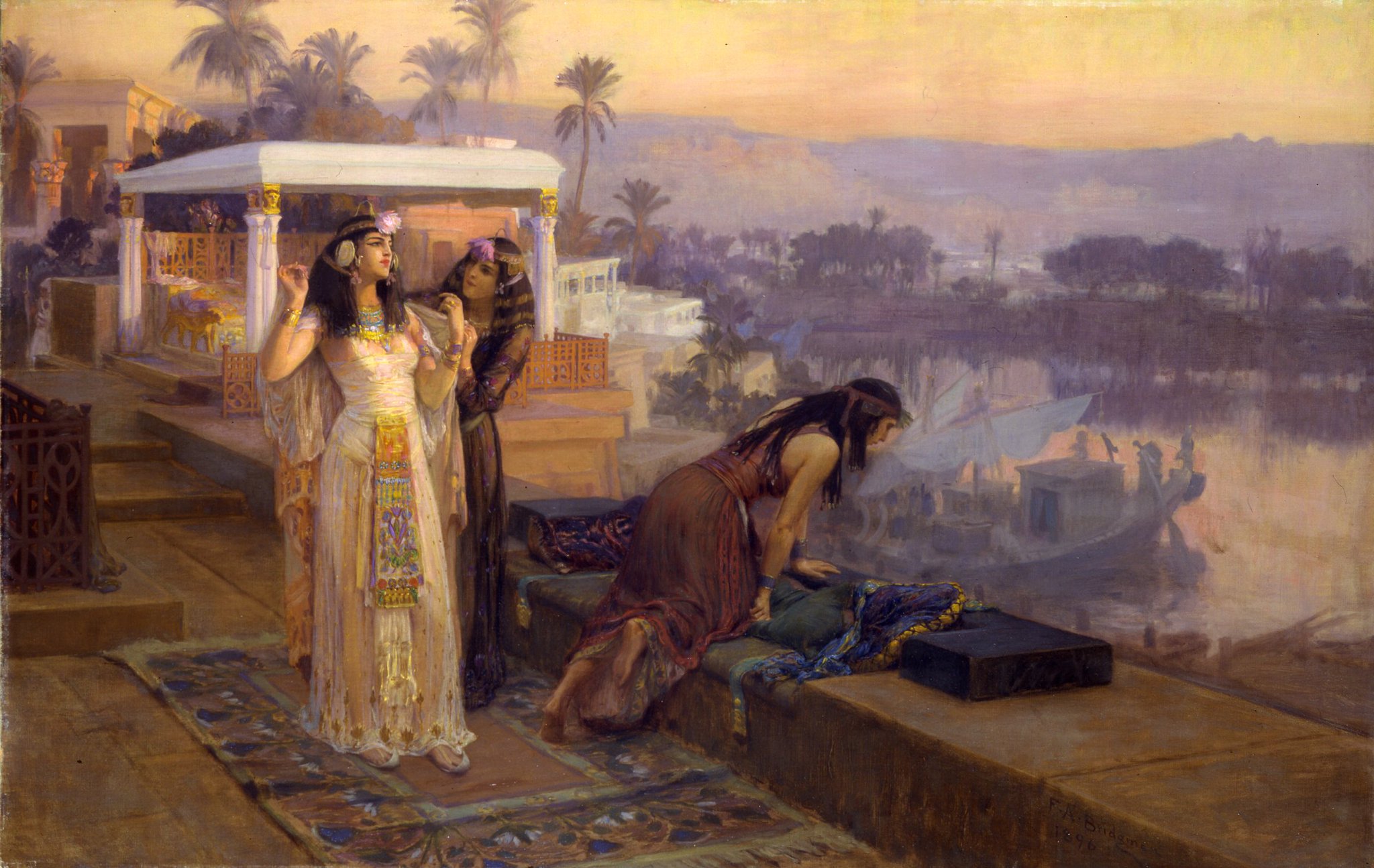 Cléopâtre était connue pour son amour des parfums. © Frederick Arthur Bridgman, Wikipedia
