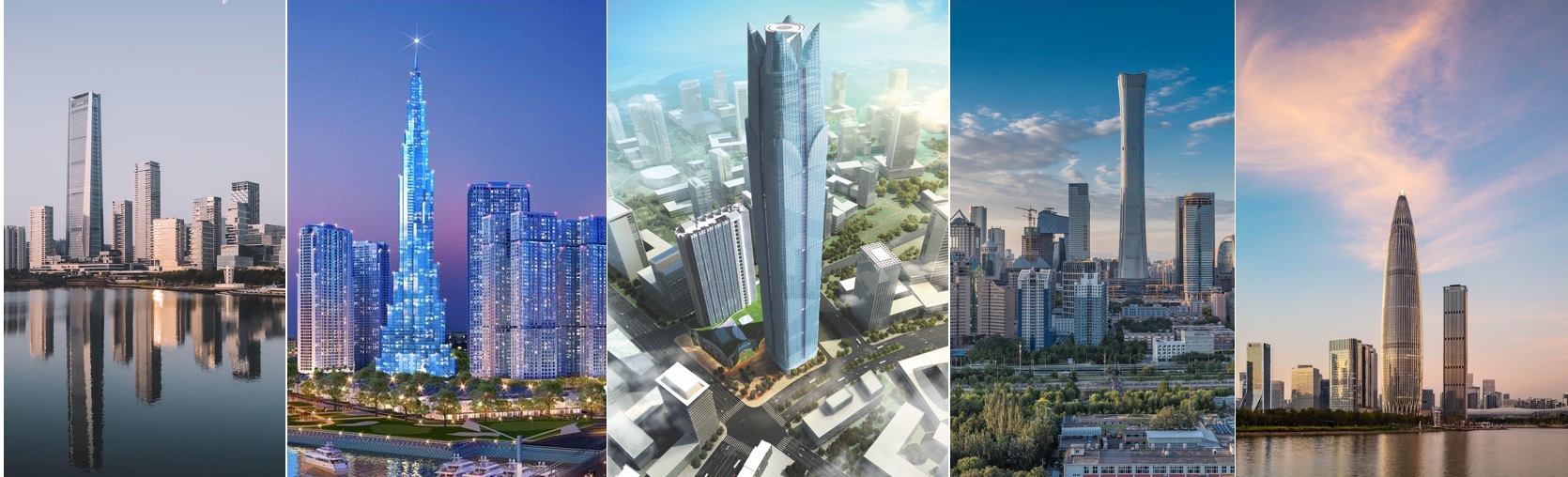 En 2018, on compte 1.478 gratte-ciel de plus de 200 mètres dans le monde, une hausse de 141 % par rapport à 2010. © C.D., CTBUH