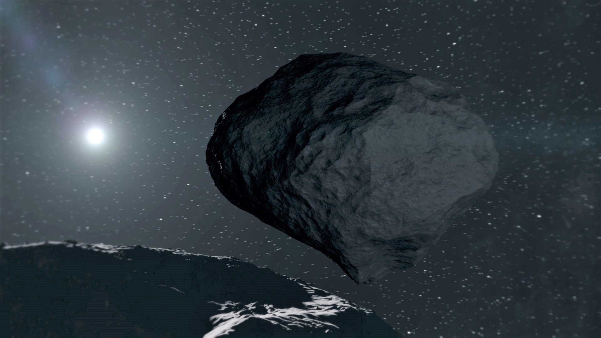 La sonde émiratie sera chargée d’étudier la composition de l’astéroïde. © ESA