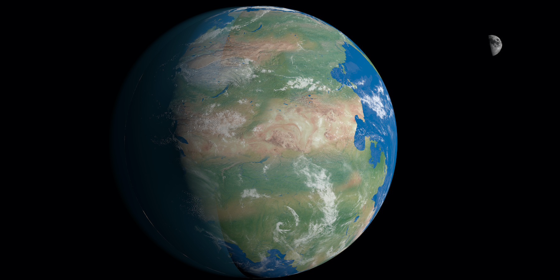 Quelles seraient les conditions de vie sur le futur supercontinent terrestre ? ©&nbsp;ianm35, Adobe Stock
